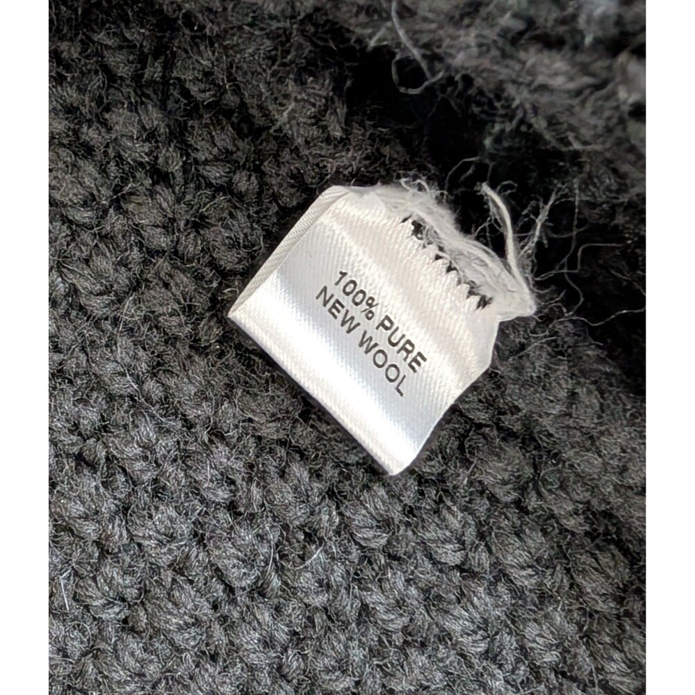 Country Club Womens Sweater Small Wool Ireland Long Duster Cable Knit Chunky - Picture 7 of 15